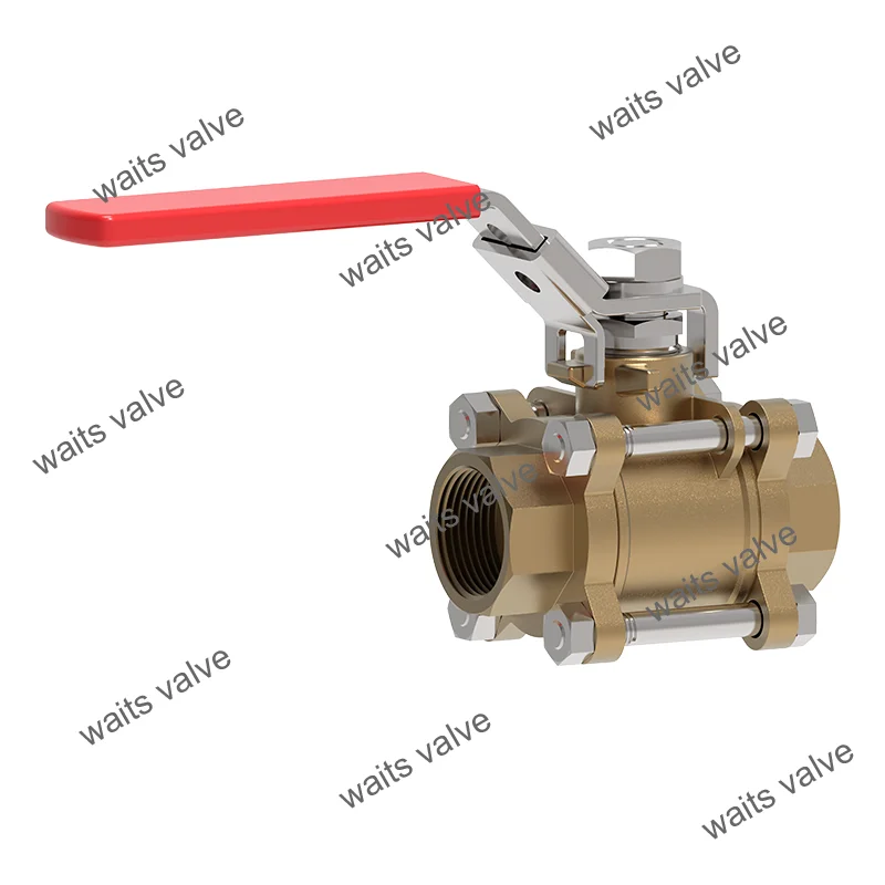 Bronze Three Piece Npt Ball Valve Bronze Three Piece Npt Ball Valve