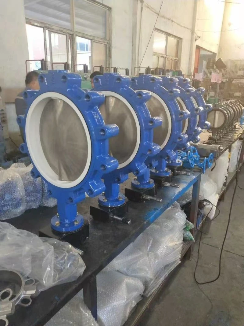 Lug Wafer Ptfe Lined Butterfly Valve
